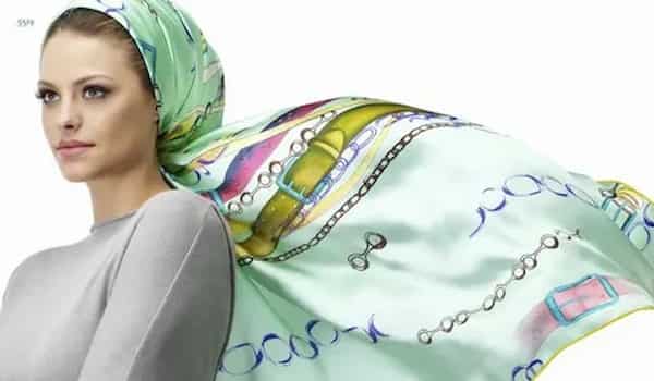 تصویر 4 از خرید و فروش روسری نخی قواره بزرگ طرح دار با شرایط فوق العاده
